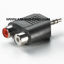 JACK RCA TO MINI STEREO