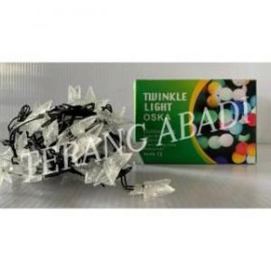 L. SERI BINTANG TUMBLRLIGHT 10 METER (LAMPU HIAS)