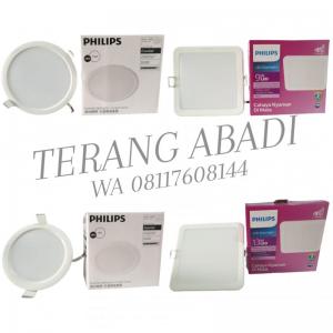 Downlight philips eridani 7.5 watt bulat putih
