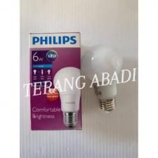 BOLA LAMPU PHILIPS L.IED 6 W